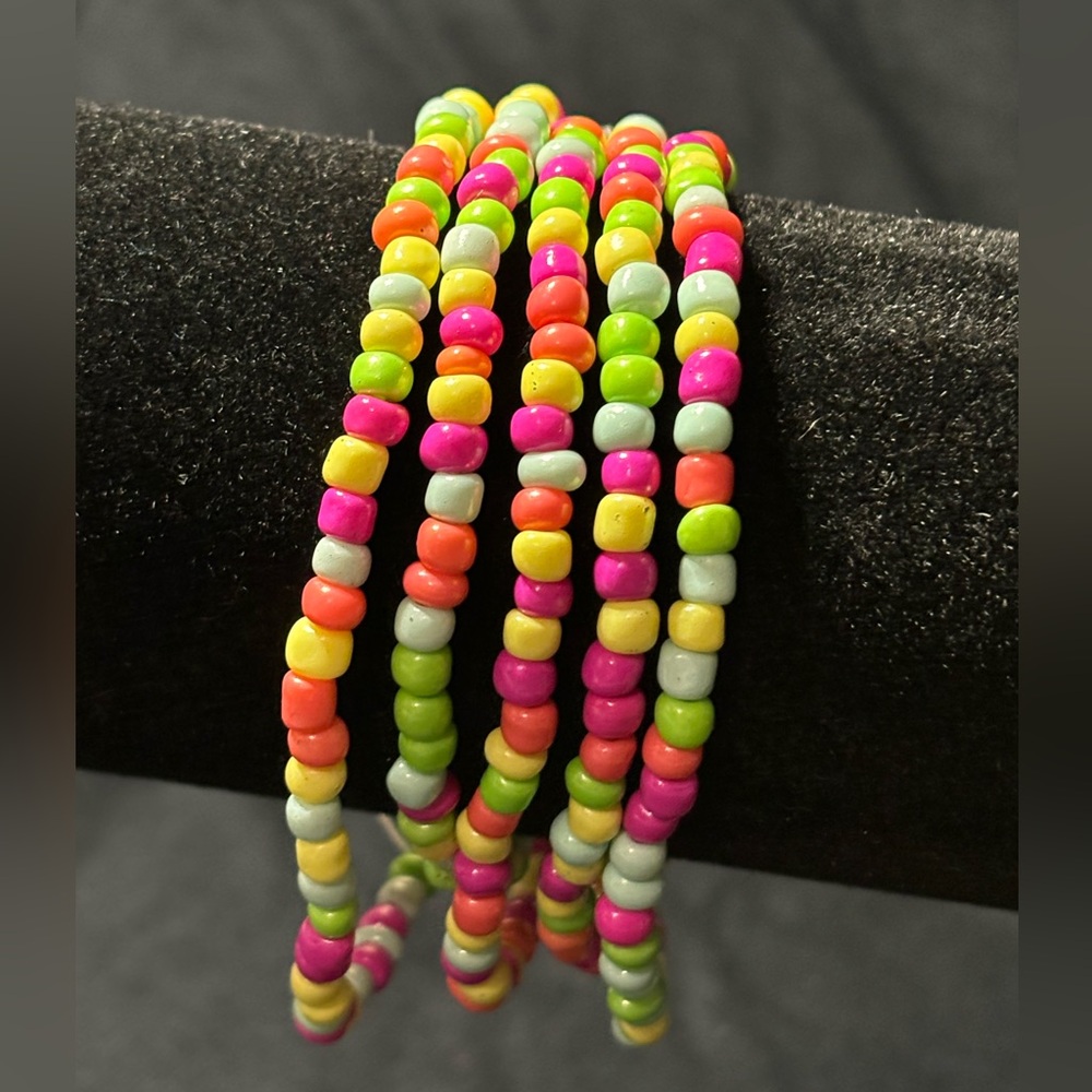 🐠 5 string stretchy bracelets